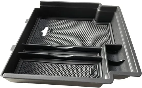 Miniatura 7 de Organizador de consola central compatible con Land Rover Evoque 2020-2026, bandeja de almacenamiento secundario de ABS, bandeja de almacenamiento