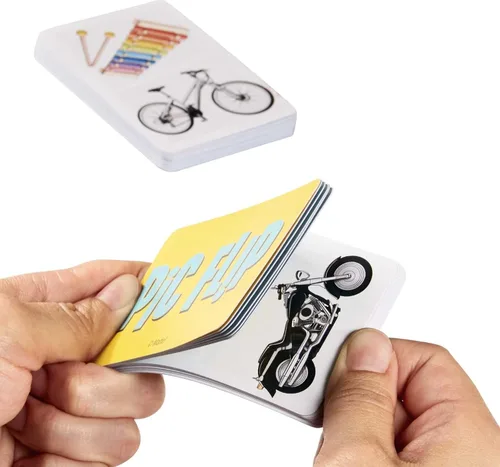 Miniatura 2 de Mattel Games UNO, Phase 10 and Pic Flip Bundle, 3 juegos de cartas Mattel en lata de almacenamiento decorativa, para niños, familia y adultos, 7