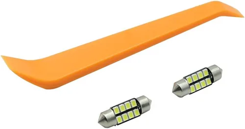 Miniatura 6 de 2 Piezas Interruptor de Luz Interior + 2 Piezas Bombillas LED de Luz de Cúpula de Mapa Adicionales de Repuesto para Honda