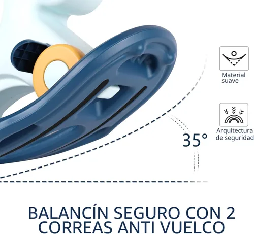 Miniatura 3 de Caballo mecedor 4 en 1 para niños pequeños de 1 a 3 años, juguete mecedor para bebé, divertido regalo de cumpleaños para niños de 1+ años, juguete
