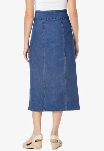 Miniatura 2 de Woman Within Falda vaquera de ajuste flexible de talla grande