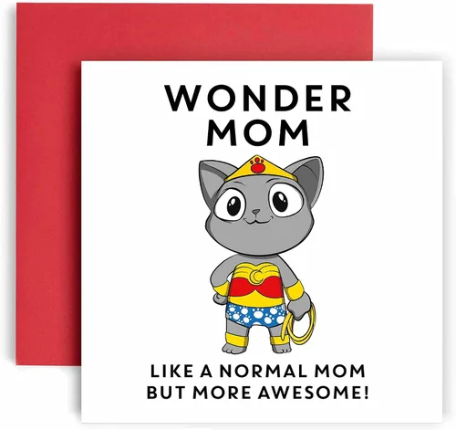 Miniatura 11 de Huxters Tarjeta de cumpleaños para tía WonderAuntie – Tarjeta de feliz cumpleaños para ella – regalos para mujeres – Tarjeta de cumpleaños – Tarjeta