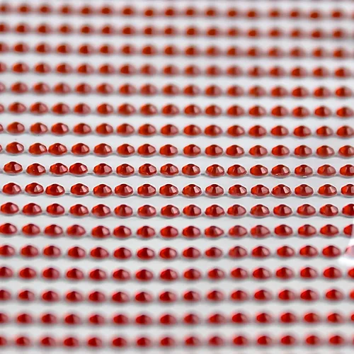Miniatura 7 de 3090 calcomanías de diamantes de imitación autoadhesivas rojas para el cabello, joyas para los ojos, calcomanías con purpurina para el cuerpo, rojo