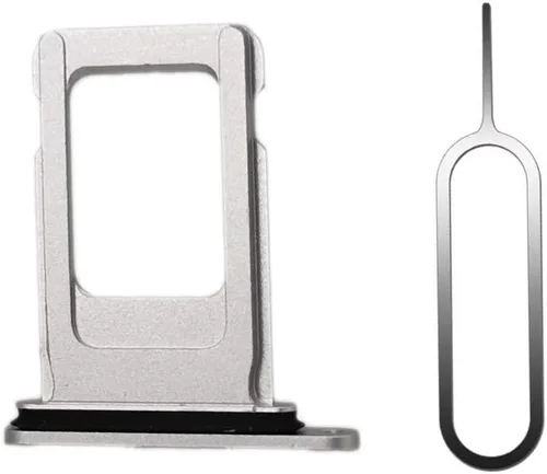 Miniatura 8 de Bandeja para tarjeta SIM con ranura de soporte nano con junta de goma impermeable de repuesto y eyector de pines para iPhone XR