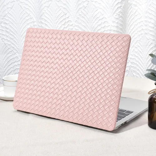Miniatura 10 de Seorsok Funda compatible con MacBook Air de 13 pulgadas 2022-2018 versión A1932 A2179 M1 A2337 Touch ID, elegante funda rígida de plástico de cuero