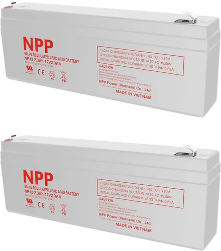 Miniatura 15 de NPP Batería AGM recargable de 12 V 1.2 Ah, plomo ácido sellado NP12-1.2Ah T1 baterías de reserva para sistema de seguridad ADI/Ademco 484, alarma
