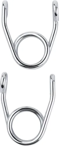 Miniatura 5 de TCT-MOTORPARTS 2 "Chrome Scissor Torsion Solo Seat Springs para Harley Motocicleta Sportster XL Chopper Bobber Custom