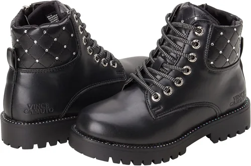Miniatura 3 de Vince Camuto Botas de motociclista para niñas Botas de trabajo acolchadas y gruesas para motociclista (niña pequeñaniña grande)