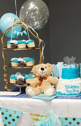 Miniatura 4 de Paquete de 12 Osos de Peluche 34.3 cm Osos de Peluche Pequeños para Ducha de Bebé Adornos de Centro de Mesa para Navidad, San Valentín, Día de la 12