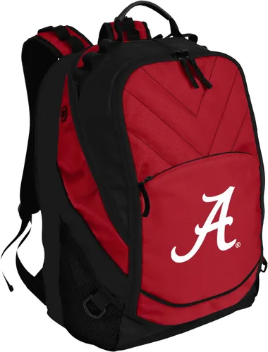 Miniatura 9 de Broad Bay Mochila Alabama University of Alabama Crimson Tide - Bolsas para computadora portátil, Negro y Gris - Logo Redondo, Tamaño único, Mochila