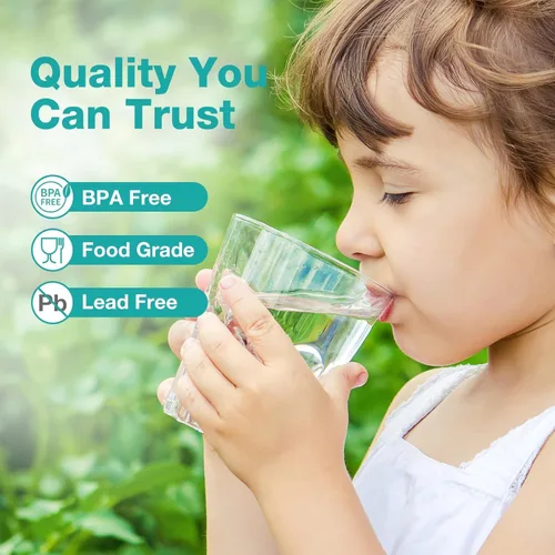 Miniatura 7 de SimPure Juego de repuesto de filtro de agua de ósmosis inversa de 1 a 3 etapas, compatible con APEC Essence & Ultimate Series, prefiltro
