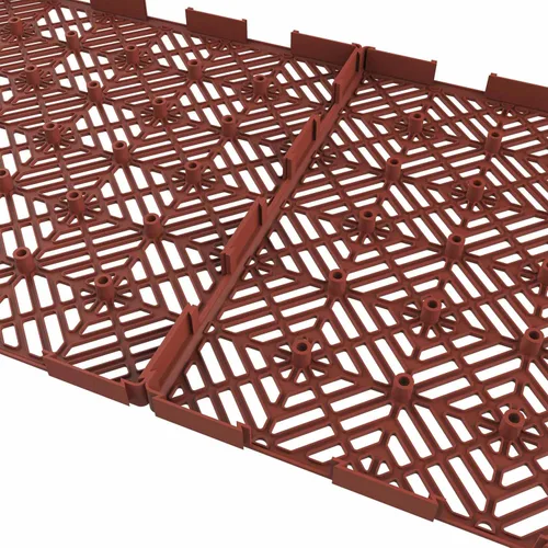 Miniatura 4 de Pure Garden Paquete de 12 baldosas de polipropileno entrelazadas para terrazas de patio, suelos resistentes a la intemperie para balcón, porche