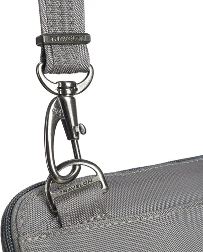 Miniatura 27 de Travelon Bandolera clásica antirrobo con doble cremallera
