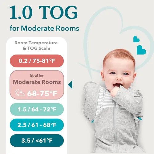 Miniatura 3 de Love to Dream - Saco de dormir Swaddle UP para recién nacidos, 5 a 8.5 lb, les permite autocalmarse, sueño más prolongado, el ajuste cómodo ayuda a