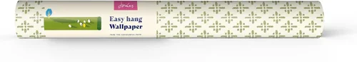 Miniatura 3 de Joules Beckett Star - Papel pintado verde oliva