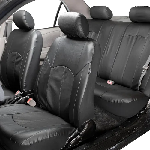 Miniatura 2 de Set completo fundas para asiento de coche FH Group, Negro