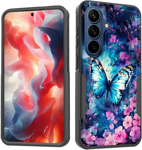 Miniatura 233 de Funda magnética para Galaxy A16 5G, [compatible con MagSafe] [protección contra caídas de grado militar] Funda resistente a prueba de golpes
