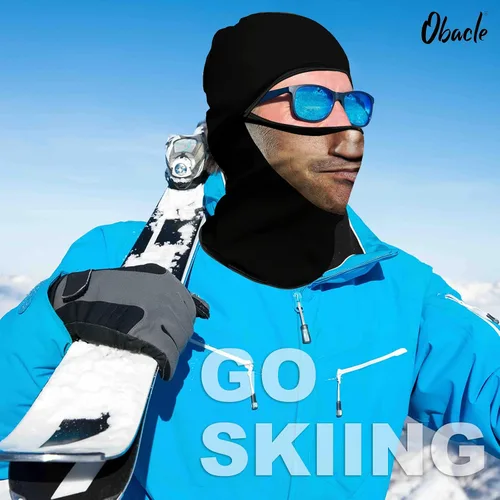 Miniatura 106 de Obacle Pasamontañas para hombres y mujeres, para invierno, clima frío, esquí, ciclismo, caza