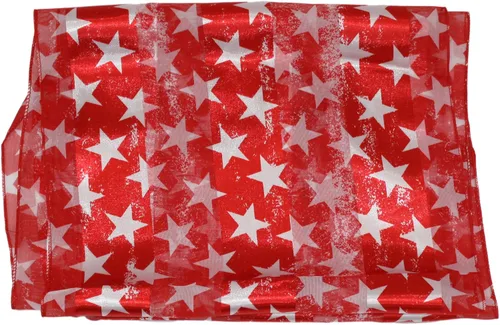 Miniatura 3 de Ted & Jack - Bufanda de seda con estampado americano de estrellas y rayas