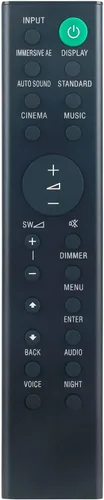 RMT-AH507U Control remoto de repuesto aplicable para barra de sonido Sony Soundbar HT-G700 SA-G700 SA-WG700 Sistema de barra de sonido