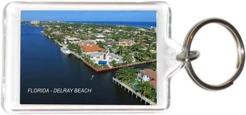 Miniatura 13 de Florida USA United States - Llaveros acrílicos - 5 Estilo: Miami South Beach #Fl107