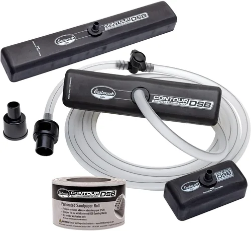 Miniatura 10 de Eastwood Elite Contour DSB - Kit maestro de bloque de lijado de carrocería sin polvo Bloques de lijado automotrices y lijadora manual de contorno