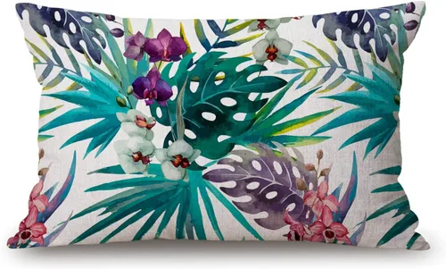 Miniatura 26 de Fundas de almohada de 12 x 20 pulgadas, decoración rústica de granja, sé feliz, fundas de almohada de algodón y lino, citas inspiracionales con Jcp20
