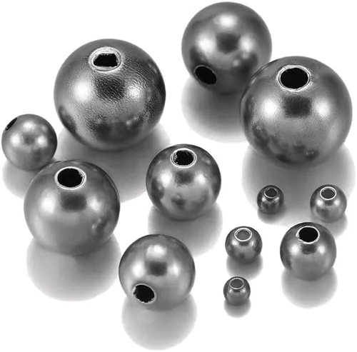 Miniatura 12 de 360 unids/bolsa 4 8 10 0.472 in tamaño mixto acrílico imitación perlas perlas con agujero cuentas de plástico para bricolaje fabricación de joyas