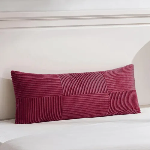 Miniatura 88 de Fancy Homi Juego de 1 funda de cojín cuadrada de color rosa rubor de 14 x 14 pulgadas para sala de estar, dormitorio, sofá cama, sofá, cama, funda