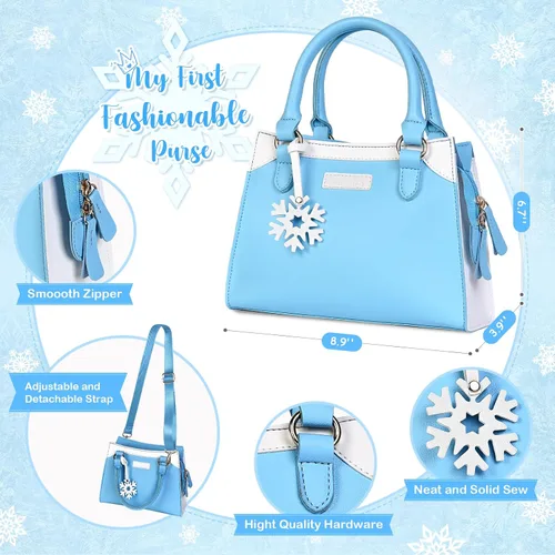 Miniatura 2 de Bolso de juego Shemira para niñas pequeñas, juguetes de princesa de simulación para niñas de 3, 4, 5, 6, 7, 8 años, regalo de Navidad y cumpleaños