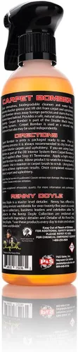 Miniatura 2 de P & S PROFESSIONAL DETAIL PRODUCTS Carpet Bomber - Limpiador profesional de tapicería, fórmula a base de cítricos, elimina grasa, suciedad y olores