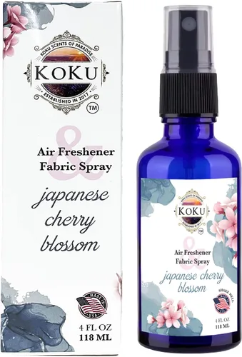 Spray japonés de flor de cerezo para habitación, espray de lino, ambientador de automóvil, no tóxico, sin alcohol, fabricado en Estados Unidos, 4