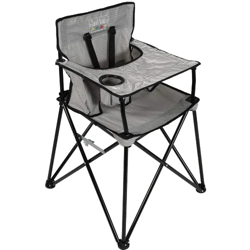 Miniatura 9 de ciao! Baby Silla alta portátil para bebés y niños pequeños, silla alta de viaje plegable compacta con bolsa de transporte para campamento al aire