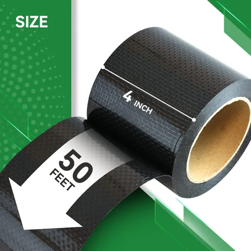 Miniatura 3 de Cinta para debajo del vientre de RV de 4 pulgadas x 50 pies, material para debajo del vientre, adhesivo de sellado permanente impermeable