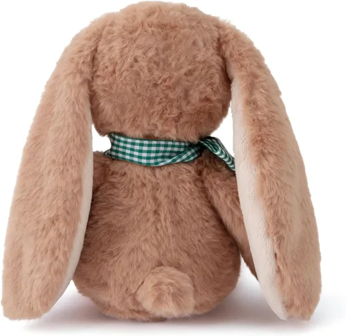Miniatura 4 de Conejito pequeño de peluche con corazón, lindo conejo marrón, animales de peluche suaves, oso de peluche, juguetes de peluche, regalos para novia