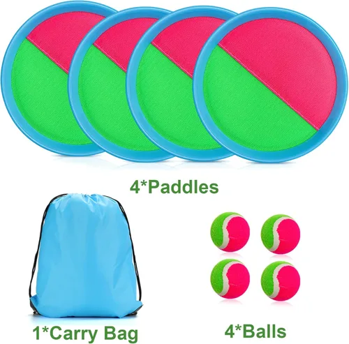 Miniatura 3 de Juegos de pelota para lanzar y atrapar, juegos al aire libre, juegos de playa, verano, juguetes para niños de 4 a 8 años, juegos de juguetes