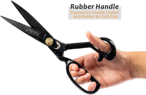 Miniatura 5 de Fabric Scissors 8 Inch Sewing Dressmaking Scissors Professional Razor Sharp for Tailoring Leather Raw Materials - Japan High Carbon Steel Tailor