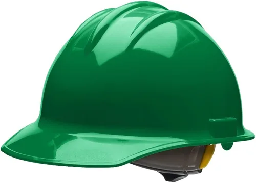 Miniatura 18 de Bullard Casco de seguridad estilo gorra S30 de 3 costillas con suspensión de trinquete de 6 puntos y almohadilla de algodón para cejas Gris