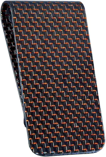 Miniatura 2 de CL CARBONLIFE Carbon Fiber Wallet Money Clip for Cash and Credit Card, Minimalist Holder Clips for Men (Large, 2.8"x1.5")