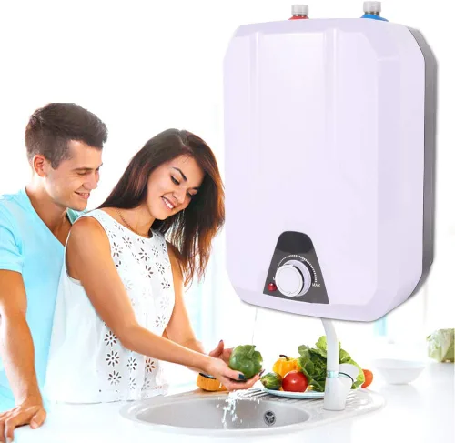 Miniatura 7 de Calentador de agua eléctrico, calentador de agua eléctrico sin tanque de 110 V 8 L, calentador de agua caliente inteligente, calentador de agua