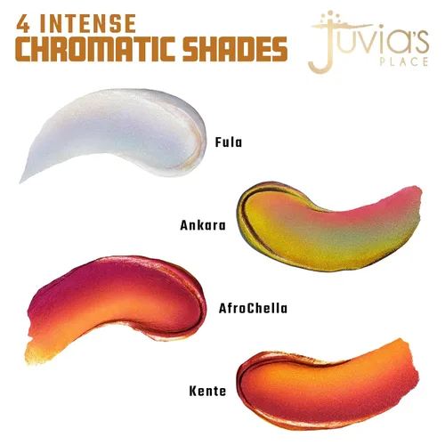 Miniatura 3 de Juvia's Place Culture Duochrome - Sombra de ojos líquida multicolor con purpurina para brillo, maquillaje brillante para ojos, kit de maquillaje