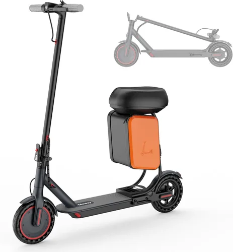 Miniatura 11 de Qlaway Electric Scooter for Adults, 350W/500W Motor, Up to 22 Miles Long Range, 8.5" /10" Solid Tires, 265 lbs Load Capacity, Foldable Commuting