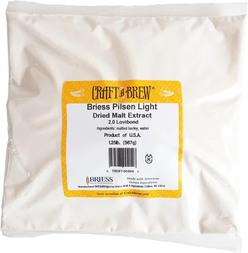 Craft a Brew - Extracto de malta seca para kit de preparación - Pilsen de 1.25 libras - Extracto base multiusos - Para cualquier estilo de cerveza -