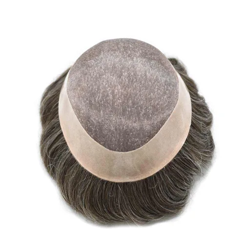 Miniatura 4 de Mens Toupee Hair Piece For Men Fine Mono Men Hair System Toupee For Men Hair Piece Real Human Hair System For Men Protesis Capilar Para Hombre 6x9