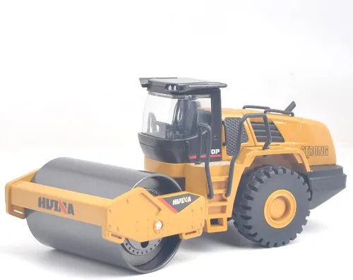 Miniatura 12 de Ailejia Modelos de aleación de juguete de camión articulado con volquete y excavadora a escala 1/50, vehículo de construcción, modelo de ingeniería