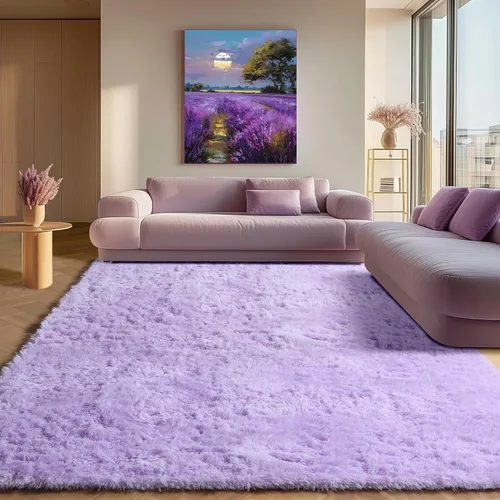 Miniatura 136 de ONASAR - Alfombra de pasillo negra de 2 x 6 pies, esponjosa, lavable, ultrasuave, afelpada, peluda, tapete para bebés, dormitorio de niños, armario