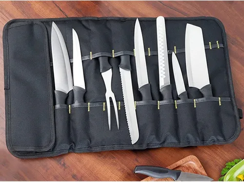 Miniatura 3 de Chef - Bolsa para cuchillos con 22 ranuras (Azul)