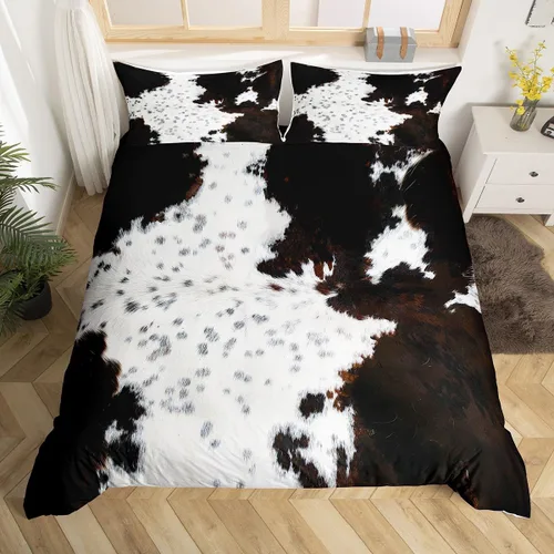 Miniatura 40 de Juego de funda de edredón de pingüinos de dibujos animados para niños, tamaño King, bonito juego de ropa de cama de animales de poste ártico