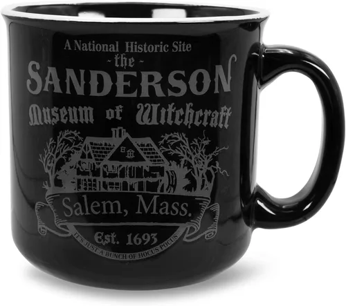 Miniatura 7 de Disney Hocus Pocus Binx Is My Spirit Animal - Taza de cerámica de 20 onzas para cámper Taza de café de viaje sin BPA para expreso, té