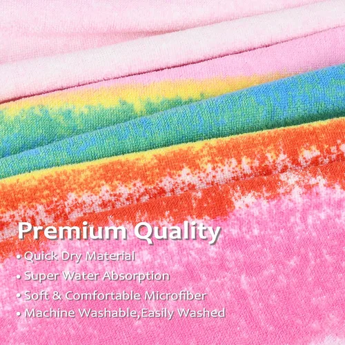Miniatura 2 de Catalonia Poncho absorbente de surf para hombres y mujeres, poncho de cambio de toalla de secado rápido, poncho de toalla con capucha para adultos